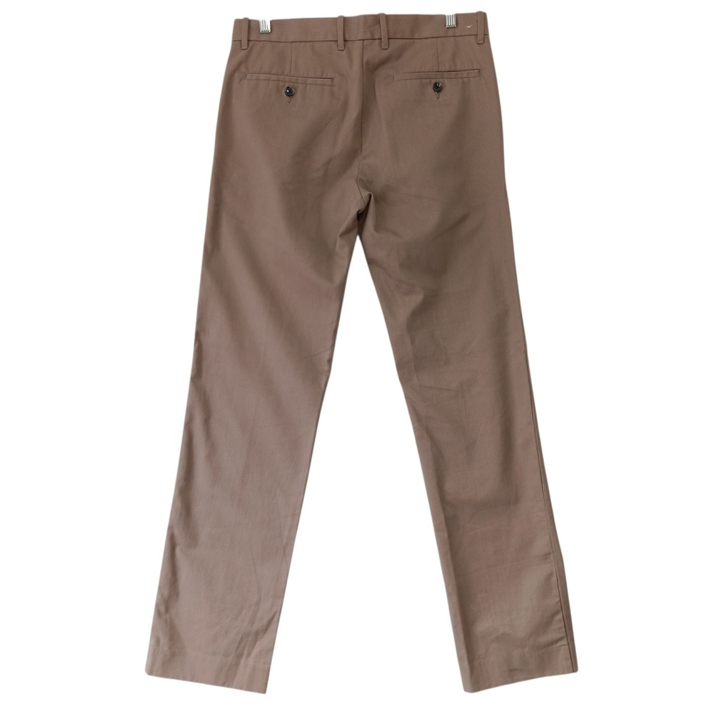 Gap Men's Khakis 32x34 Straight Leg Tailored Fit Flat Front - Picture 2 of 12